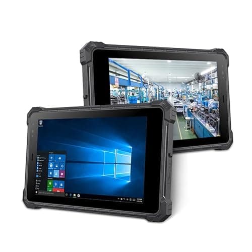 RUGLINE Rugged Tablet, Windows 10 8" Rugged Tablet, 4G LTE, GPS, Water Resistance, 7.6V 5000mAh Battery, 8GB RAM/128GB ROM, Bluetooth, Dual Wi-Fi Desktop 2