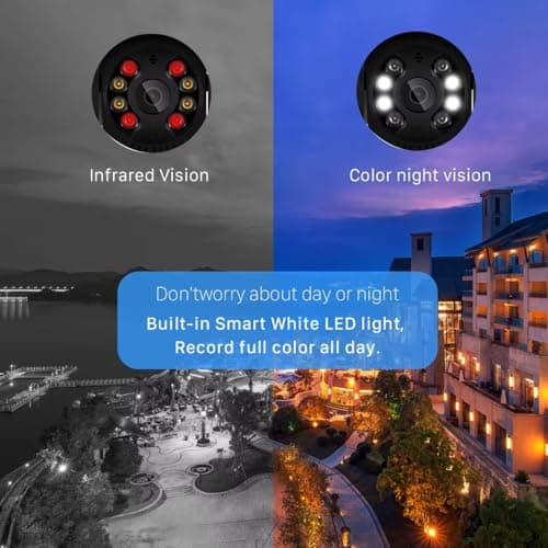 Maizic Smarthome 5MP 36IRS UHD WiFi Outdoor CCTV Camera for Home with Color Night Vision, Motion Tracking, Two Way Talk and Multi Users View, 2 Years Warranty 4