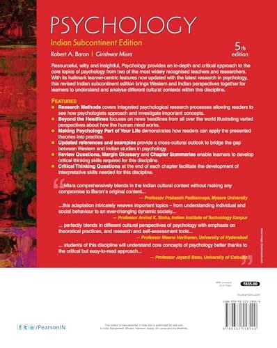 Psychology | Fifth Edition | By Pearson 2