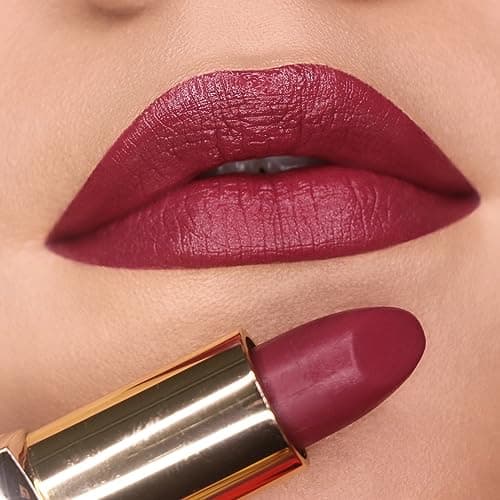 Iba Long Stay Matte Lipstick for Women- M01 Deep Mauve, 4g | Creamy Matte Finish & Smooth Texture | Long-Lasting | Hydrated Lips | Enriched with Vitamin E | Intense Colour & Highly Pigmented | Lip Mak 2
