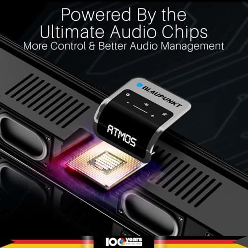 Blaupunkt SBW600 XCEED Emperor India’s Most Powerful 12.1.4 Dolby Atmos Home Theatre | 17 Runway Acoustic Drivers | 1200W RMS | 8" Wireless Subwoofer I HDMI-eARC I Wireless Mic I 3-Year Warranty 4