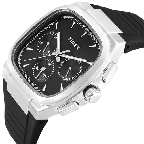TIMEX Square 43mm Black Dial Analog Men Watch - TWEG353SMU01 2