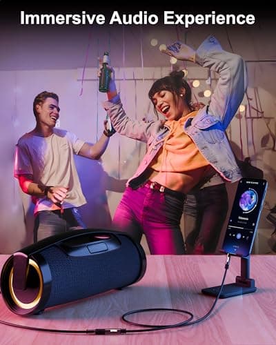 FEDUS BASSX 3.5mm Audio Extension Cable,(TRS, No Mic support) 5 Meter Male to Female Aux Extender Cord, Gold Plated Jack for Headphones, Car Stereo, Speakers, PC, Laptop, Earphone, Headphone, Tablet 5