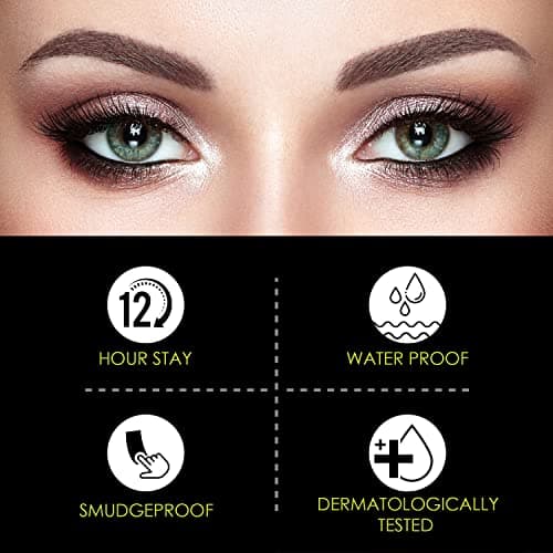 JAQULINE USA One Stroke Kajal | Waterproof & Smudge-Proof | 12Hr Long Stay | Darkest Black | Lightweight | One Stroke Application | Easy Twist Format | Super Black - 30g 3