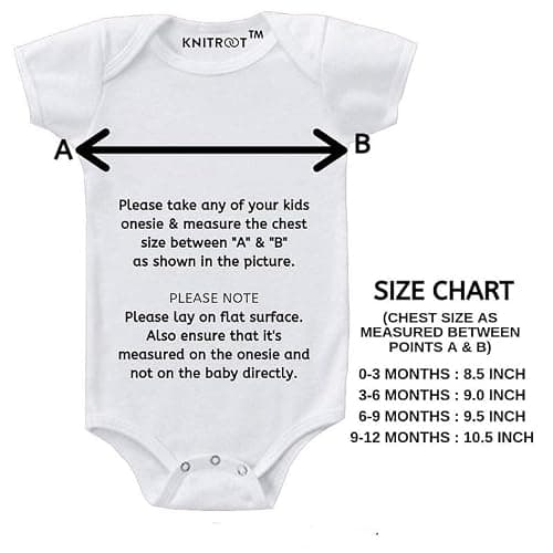 KNITROOT Maasi Family Special Onesies, Unisex Baby Kids Cotton Lycra Envelope Neck Half Sleeve Peach Romper, Bodysuit, Sleepsuit, Sassy Like My Maasi, 3-6 Months, Infant Cloths for Boys & Girls 5