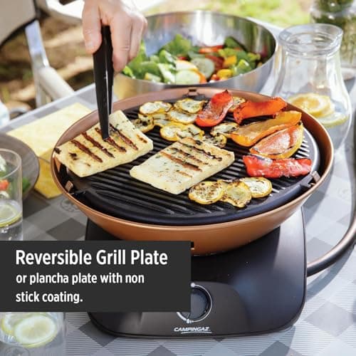 Campingaz Stove 360 ​​BBQ Barbecue Grill With CV 470 Cartridge, Table Top Stove 360° Grilling 5