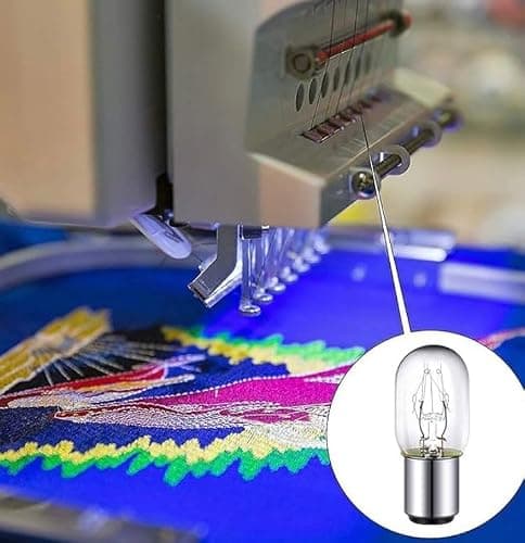 ARTDECOR Sewing Machine Bulbs (Pack of 2) – Perfect Fit for Usha Janome | Premium Warm Light | Long-Lasting | Made in India | High Brightness 5