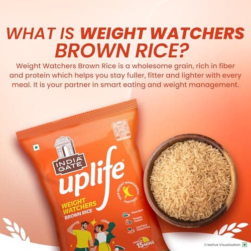 India Gate Uplife Weight Watchers Brown Rice, 5kg 4