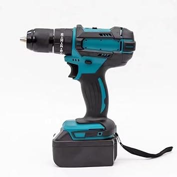Cordless Electric Power Screwdriver Kit Rechargeable Power Screw Gun Tool with Reversible Function 38V Cordless Drill, Li-Ion Battery, BL Motor, LED Light, Torque Selector,