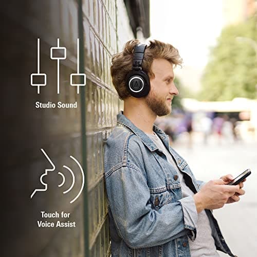 Audio-Technica Ath-M50Xbt2 Bluetooth Wireless Over Ear Studio Headphones (Black) (Limited) 3