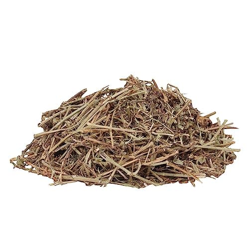 PETZEE Meadow Hay Food for Rabbits, Guinea Pigs, Hamsters & Other Small Animals | 100% Natural Fiber-Rich Daily Feed for Digestive & Dental Health (400 g) 4