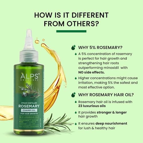 Alps Goodness Alps Goodness Rosemary Hair Oil 5