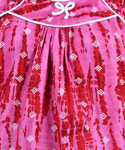 Bejod's Collection Women's Cotton Nighty Maxi Nightdress – Printed Floral Full-Length Nightgown, Plus Size Loose Fit Sleepwear Summer Nightwear for Women XL-3XL (Pink, XXL) 4