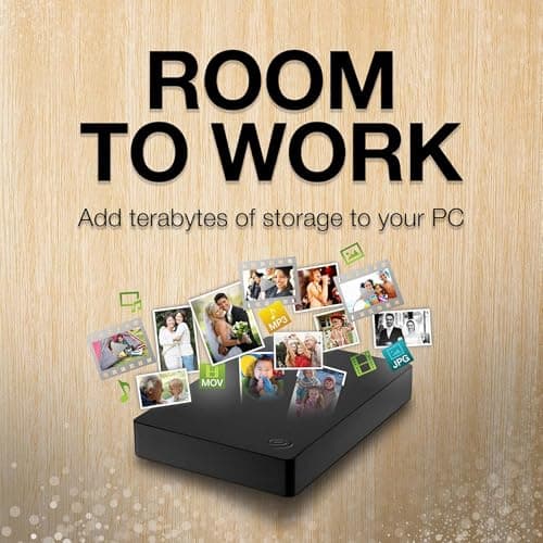 Seagate Portable 1TB External HDD – USB 3.0 for PC Laptop and Mac (STGX1000400) 5