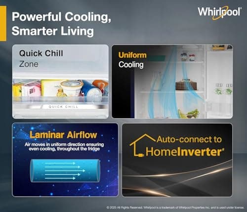 Whirlpool 184 L 2 Star Direct-Cool Single Door Refrigerator (205 WDE CLS 2S SAPPHIRE BLUE-Y, Blue, 2026 Model) 5