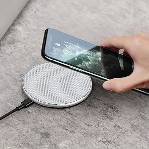 UNIGEN UNIPAD 100 10W Wireless Charger Fast Charging Pad Compatible with i Phone 17/16/15/15 Plus/15 Pro/15 Pro Max, iPhone 14/14 Plus/14 Pro/Max, iPhone 13/12/11 Series-White 3