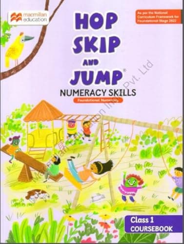 Macmillan New Hop Skip and Jump for Class 1 – NCF 2022 Aligned Foundational Learning Kit for Ages 6–8 | Literacy, Numeracy, GK & Art Activities, Phonics, Creative Thinking (HOP SKIP JUMP, HSJ) 2