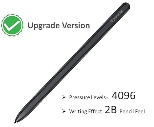 fllynewrite Emr Digital Stylus Pen For Remarkable 1/2 (4,096 Pressure Levels) For Kindle-Scribe Tablet,Writing,Drawing,Emr Devices With Tips/Nibs (Black) 2
