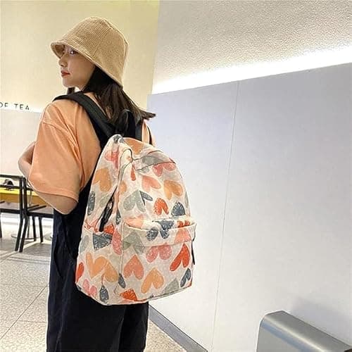 Styxer Orange Laptop Backpack | Girls Office College Bag 3