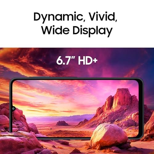 Samsung Galaxy A06 (Black, 4GB RAM, 64GB Storage)| 50 MP Main Camera| Upto 8GB RAM with RAM Plus| MediaTek Helio G85| 5000 mAh Battery Knox Vault: Security & Privacy| Fingerprint Sensor 3