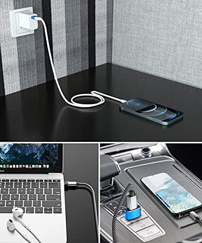 rts (2 Pack USB 3.0 Type C Female to USB Male OTG Adapter | Fast Data Transfer | Fast Charging Converter for Smartphone, PC, Laptop, Tablet, Ipad, Charger | Compatible with iPhone 17 16 15 & iWatch 4