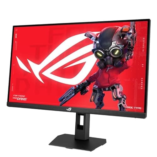ASUS ROG Strix XG27ACMES Gaming Monitor – 27-inch 2560x1440, 255Hz OC (Above 144Hz), 0.3ms (min.), Fast IPS, Extreme Low Motion Blur Sync, USB Type-C, G-Sync Compatible, Tripod Socket, HDR, Gaming AI 3