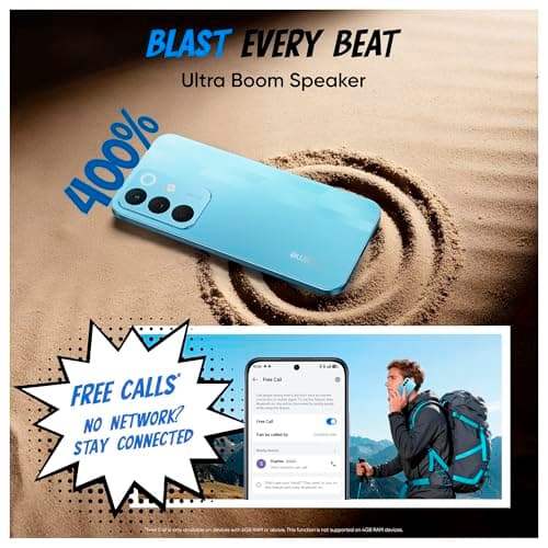 realme NARZO 90x 5G (Aqua Blue,4GB+128GB) | 7000mAh + 60W Biggest Battery & Fastest Charging in The Segment* | 144Hz Bright Display | Sony 50MP AI Rear Camera | AI Assist | 400% Ultra Boom Speaker 5