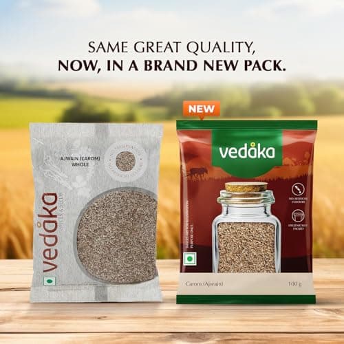 Amazon Brand - Vedaka Whole Ajwain (Carom Seeds) 100g 3