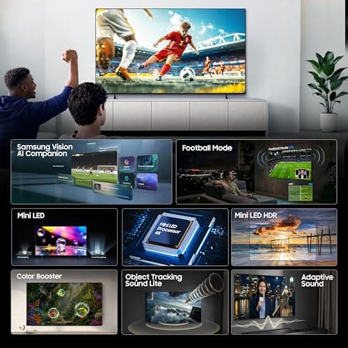 Samsung 75 inches 4K Mini LED Samsung Vision AI Smart TV UA75M2EHAULXL 2