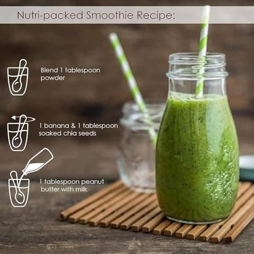 Homeda Organic Moringa Powder Superfood (200g) Moringa Leaves Powder for Weight Loss, Eating & Immunity, Height, Kids - Drumstick Juice, Murungai Keerai, Pure Fresh Munagaku Leaf Organic 2