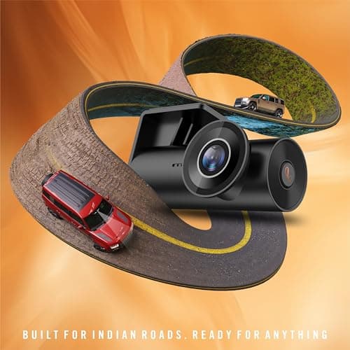 Infinity By Harman Dashcam 100 Compact FHD Car Camera | 1080p Full HD Video | Night Vision, 140° Wide Angle & G-Sensor | Built-in Wi-Fi & App Support|Microphone | Supports up to 128GB SD Card (Black) 4