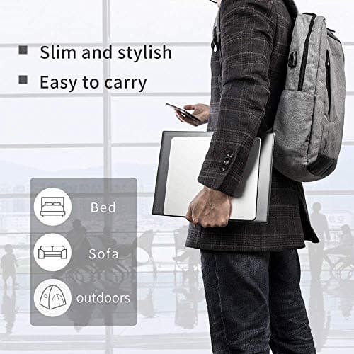 INDIAN DECOR. 50453 Stainless Steel Gaming Mouse Pad with Non Slip Rubber Base, Frosted Surface, Quick and Accurate Move, Silver (9.1 x 7.1 x 0.1 inch) 3