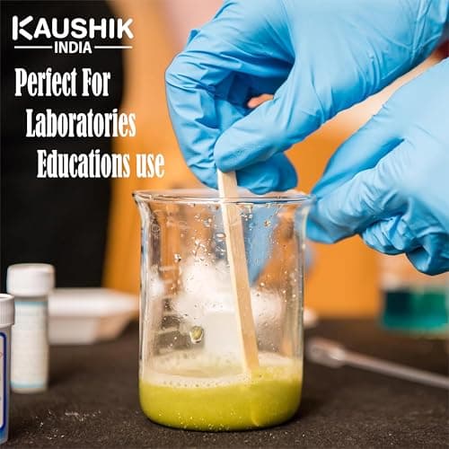 KAUSHIK INDIA Borosilicate Glass 3.3 Measuring Beaker 1000ml Pack of 1 with Printed Graduation Scientific Glassware for Laboratories, Classrooms Educations or Home Use 5