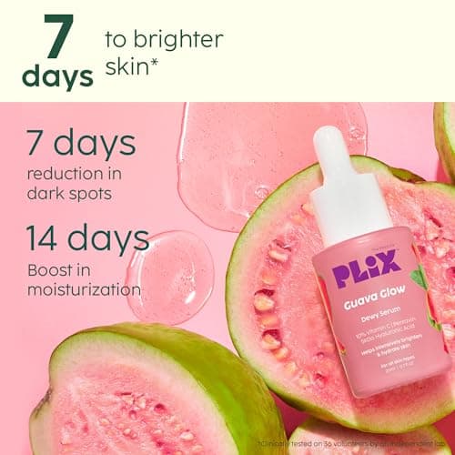The Plant Fix Plix 10% Vitamin C Face Serum (20ml) for Skin Brightening & Even toned complexion with Guava Extract, Hyaluronic acid & Pentavitin, for Women & Men | All Skin Types 2