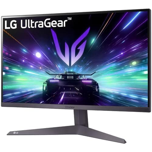 LG 27GS50F 68.6cm (27 Inch) Ultragear FHD (1920x1080) Gaming Monitor, 180Hz, 1ms MBR, AMD FreeSync™, Anti-Glare, DP, HDMI X 2, HDR10, FPS Counter, 3-Side Virtually Borderless, Tilt Adjustment (Black) 3