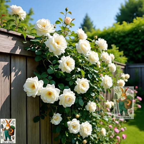 Earth Hopper Climbing Rose Hybrid Seeds Pack - Large Flowers- 70 Easy-to-Grow Seeds for Vibrant Blooms, Suitable for All Indian Climates (ALL IN ONE MIX) 3
