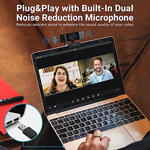 Rapoo C200 HD Web Camera | 720P HD |90° Wide Angle Lens |Built-in Omni Directional Noise Cancelling Microphone |Windows & iOS Support | 2 Yrs Warranty 2