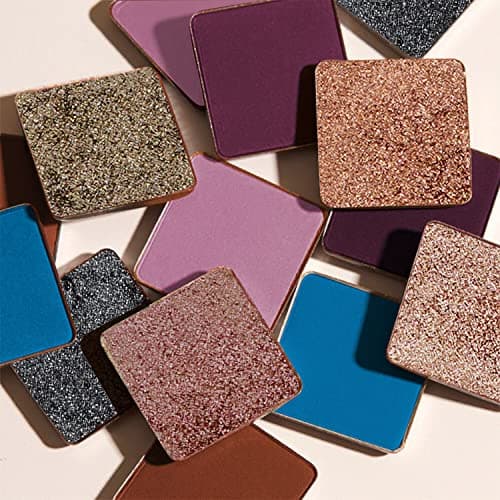 Just Herbs Eyeshadow Palette 9 In 1 Long Lasting Blendable Eye Makeup Palette Shimmery Finish (Moonlight - Night Palette) Multicolor 2