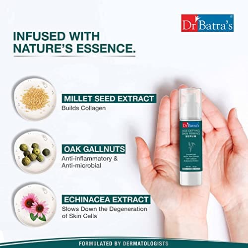 Dr Batra's Age Defying Skin firming Serum Enriched with Echinacea | Fine Lines & Wrinkles Reduction Serum| Improving collagen production | Reduces Pigmentation | 50g 5