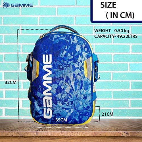 GAMME Perfecto 49 Ltrs Backback for Boys, Laptop Bag, Rain Cover bagpack 3