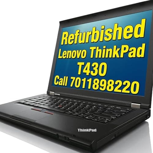 Certified | Thinkpad T430 Professional Business Laptop | Core i5-3320M | 16GB RAM | 1TB SSD | 14” HD Display | WiFi | Webcam | Win 10 Pro (Core i5-3320m, 1, TB)
