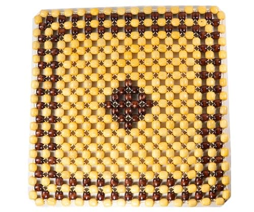 Pyengora Ventilated seat for Car, Wodden Beads Cushion Pad, Universal Fit for All Brand Cars