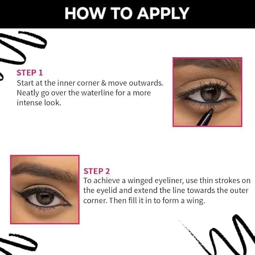 Nykaa Black Magic Kajal- Black 4