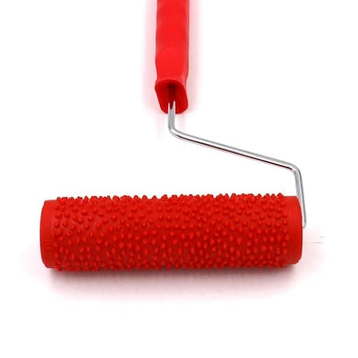 7 inch Embossing Paint Roller Painting Brush with Handle Wall Decor #11