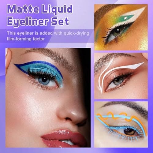 Aylily Pencil SMUDGE PROFF WATERPROOF & LONG LASTING MULTI COLOR KAJAL EYE LINER 3