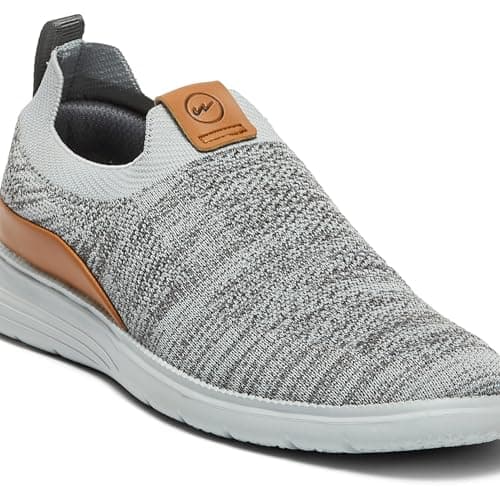 Campus Men's Chalk L.Gry/D.Gry Sneakers - 8UK/India 1 Pair 4