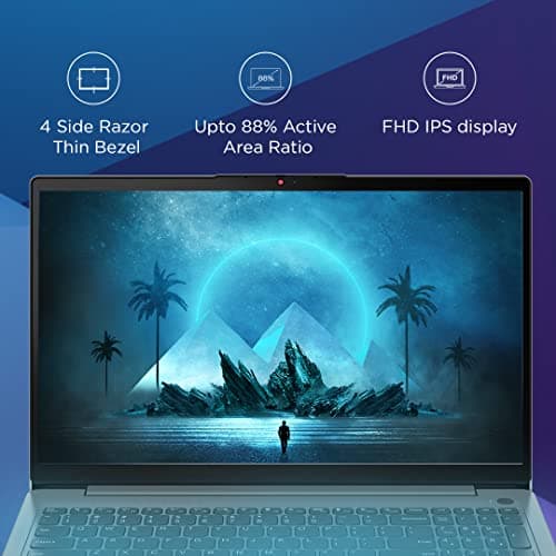 Lenovo IdeaPad Slim 3 12th Gen Intel Core i3-1215U 14 Inch (35.5cm) FHD Thin & Light Laptop (8GB/512GB SSD/Windows 11/Office 2021/1 Year Warranty/3months Game Pass/Arctic Grey/1.43Kg), 82RJ00FGIN 2