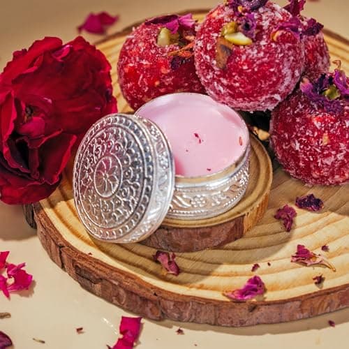 Anahata Lip Balm 12g | Natural Lip Care with Aloe Vera, Rose, Shea Butter & Beeswax | Heals Chapped Lips, Deeply Moisturizes & Nourishes | For All Skin Types, Daily Use 2