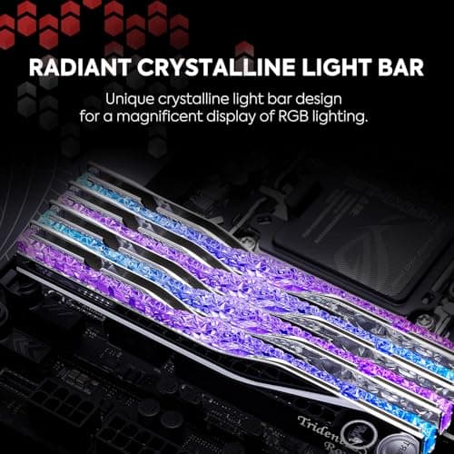 G.SKILL Trident Z5 Royal Neo Series (AMD Expo) DDR5 RAM 32GB (2x16GB) 6000MT/s CL28-36-36-96 1.40V Desktop Computer Memory UDIMM - Silver (F5-6000J2836G16GX2-TR5NS) 3