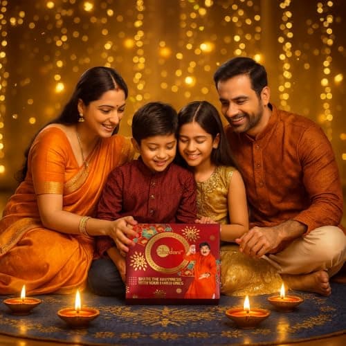 Shadani Diwali Celebration Gift Pack – Premium Assorted Mouth Fresheners & Candies Collection, Festive Edition, 6 Flavours Shadani Gift Hamper for close ones – Festive Pouch of 6 Assorted Traditional  3